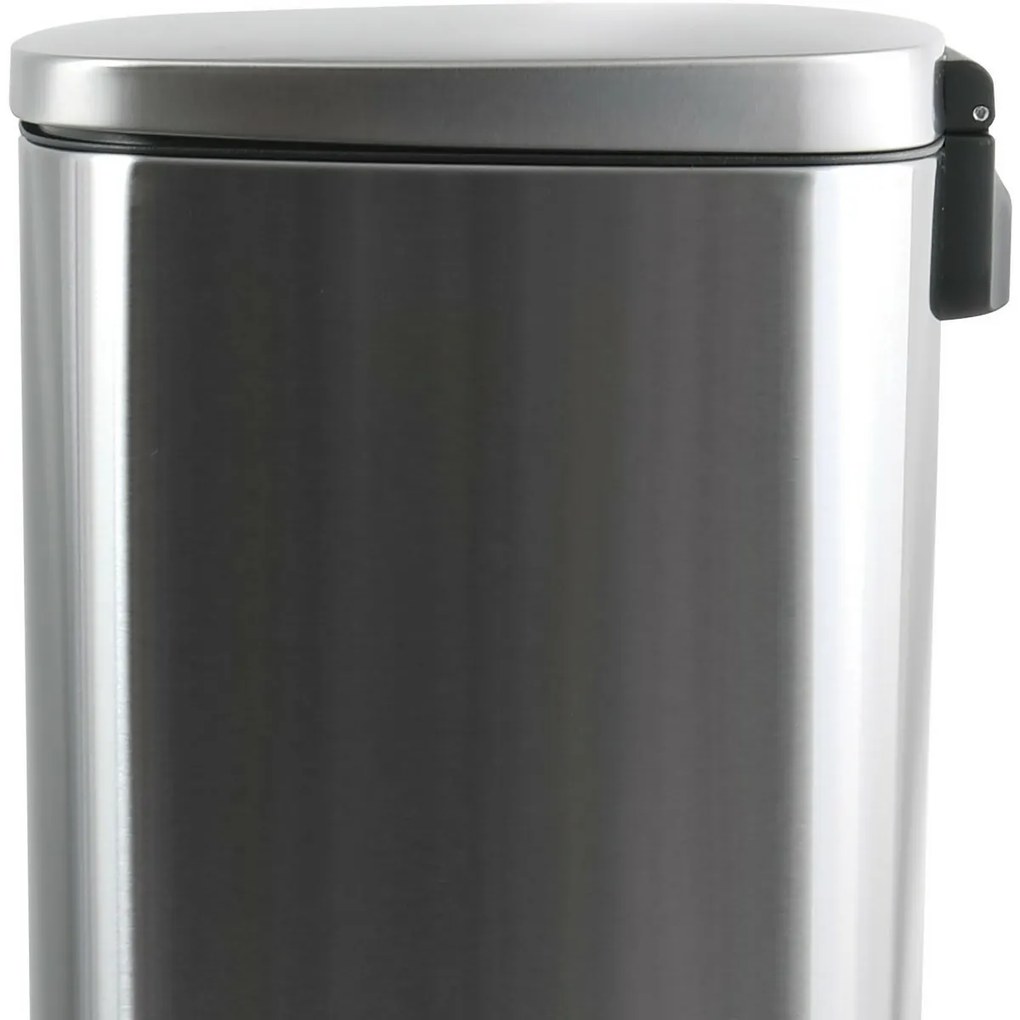 Spirella Pedálový odpadkový kôš soft-close Akira 50 l, brúsená nehrdz. oceľ, 50 l