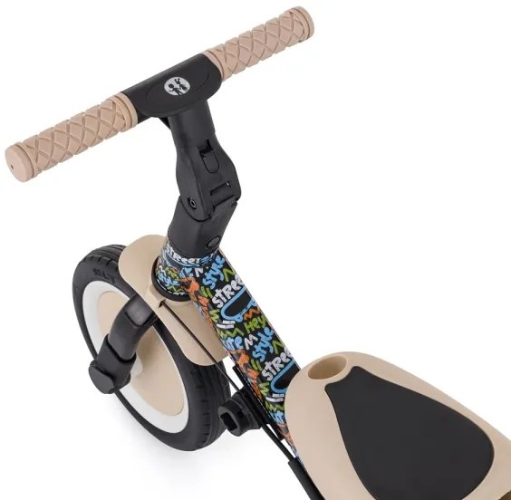 PETITE&MARS - Detská trojkolka 5v1 TURBO LIMITED City Beat