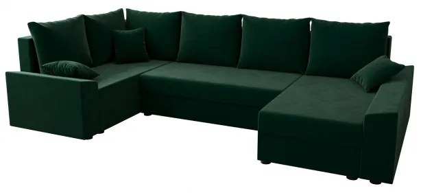 Elegantná sedačka do U PARI - zelená