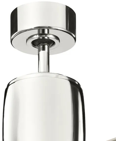 Kichler KLF-FERRON-60-PN - Stropný ventilátor FERRON chróm + diaľkové ovládanie