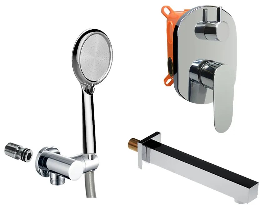 Mereo Mereo, Vaňový set s dvojcestnou podomietkovú batérií, MER-CB650VV1