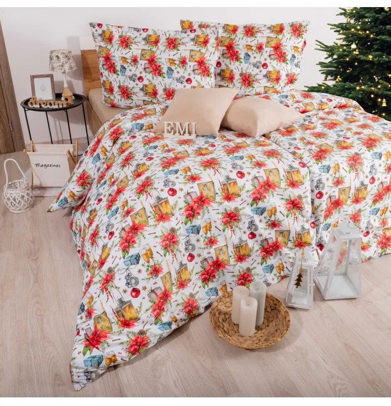 Vianočné obliečky bavlnené Belight EMI