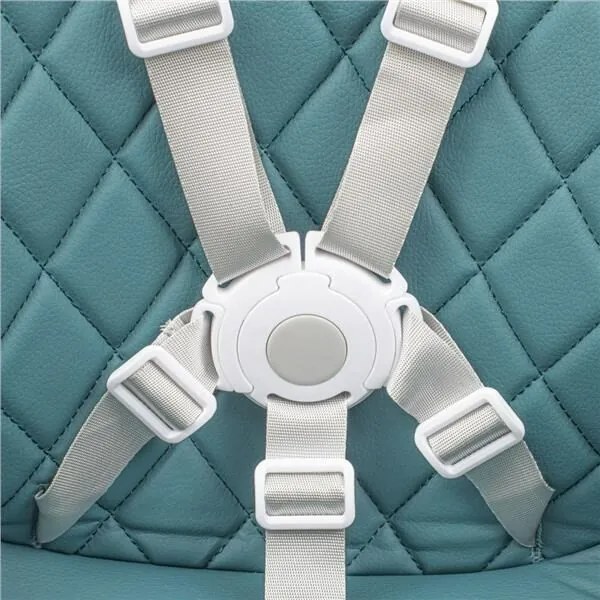 Baby Mix Jedálenská stolička Freja wooden, zelená