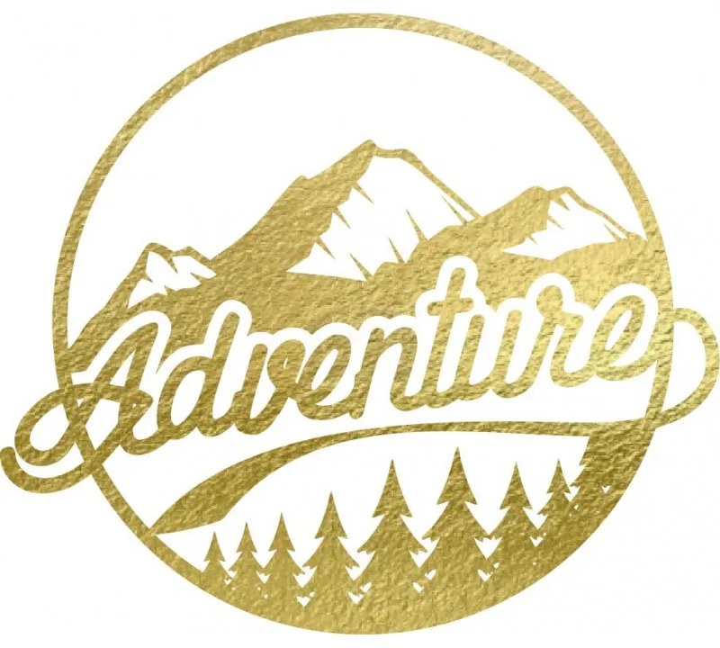Drevený obraz na stenu s prírodným motívom adventure| SENTOP PR0421