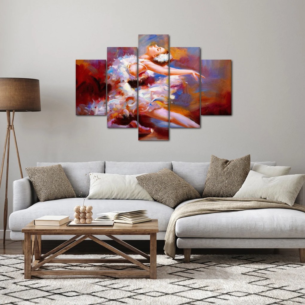 Obraz - Baletka, maľba (150x105 cm)