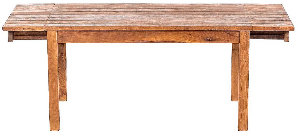 DEOKORK Teakový stôl GIOVANNI 140 × 75 × 78 cm