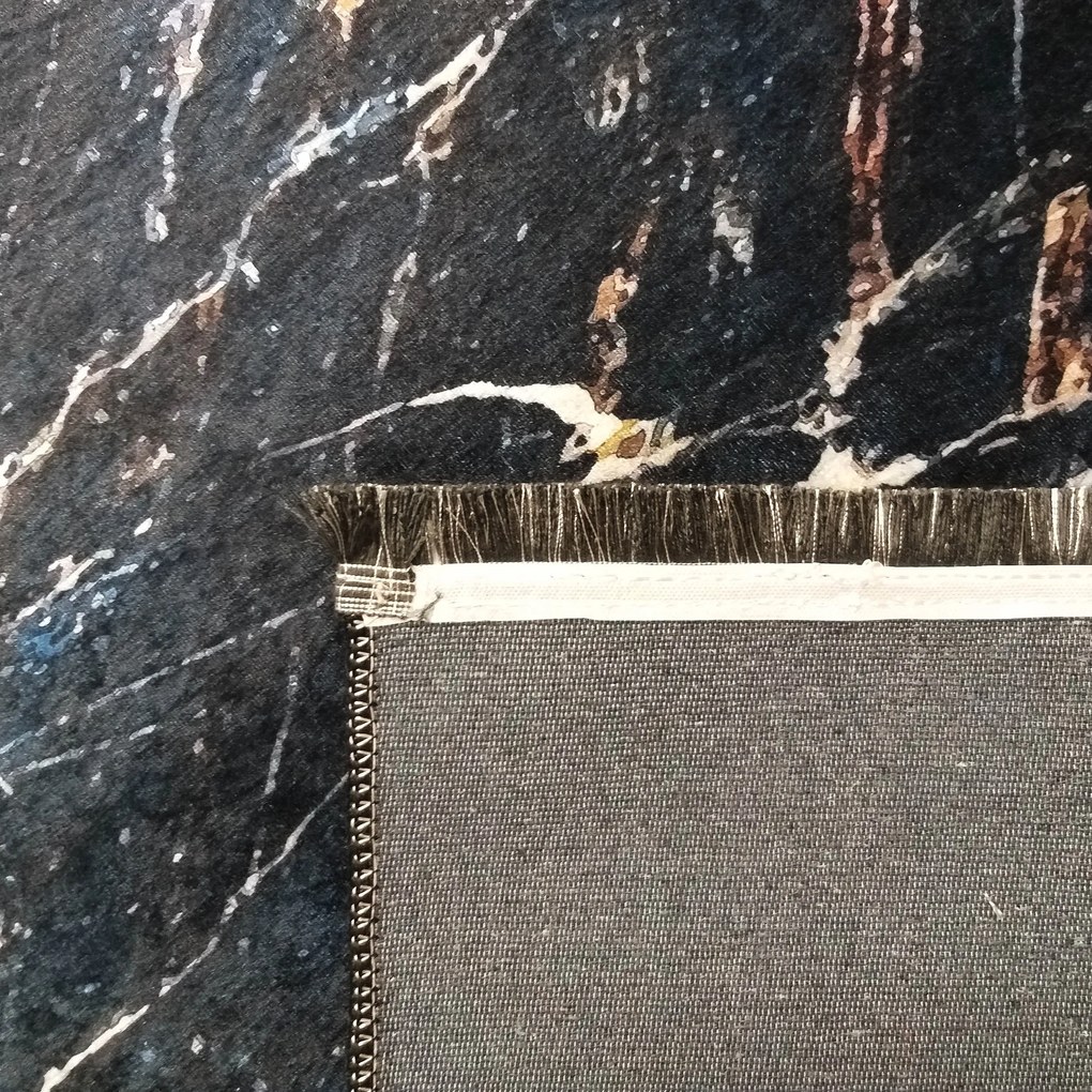 DY ČIERNY a ZLATÝ 02 koberec Rozmer: 160x220 cm