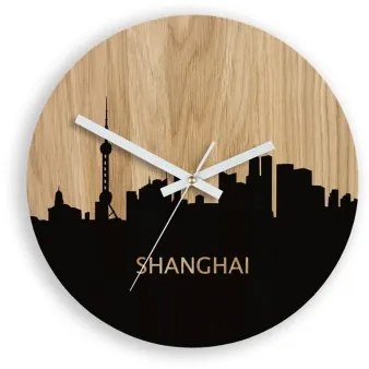 Sammer Mestské hodiny ŠANGHAJ 33 cm cityclock_shanghai