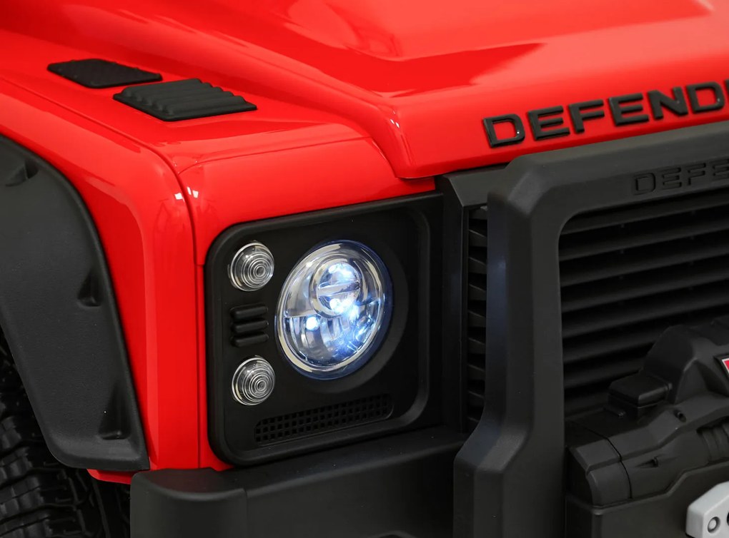 Ramiz Vozidlo Land Rover Defender 110 SVX Concept červené