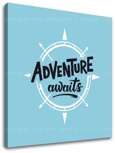 Motivačný obraz na stenu Adventure awaits_001 | rôzne rozmery