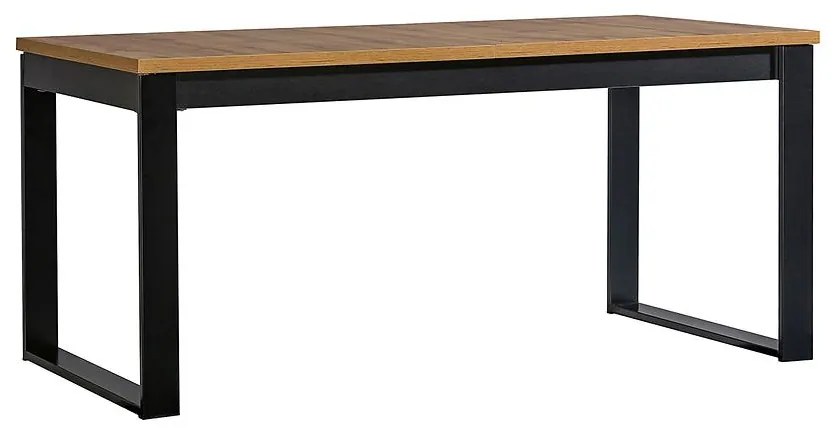 Rozkladací stôl Lamelo La14 160/240x90cm Dub Wotan/Black Matt