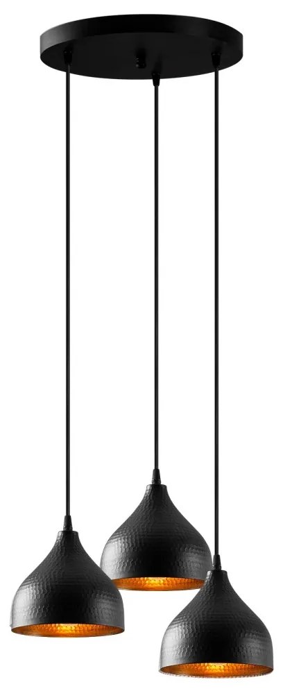 Stropné svietidlo Tattoo čierne