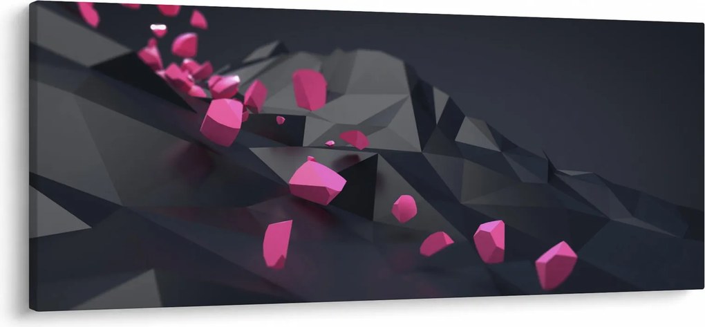 Obraz 3D abstrakcie (120x50 cm)