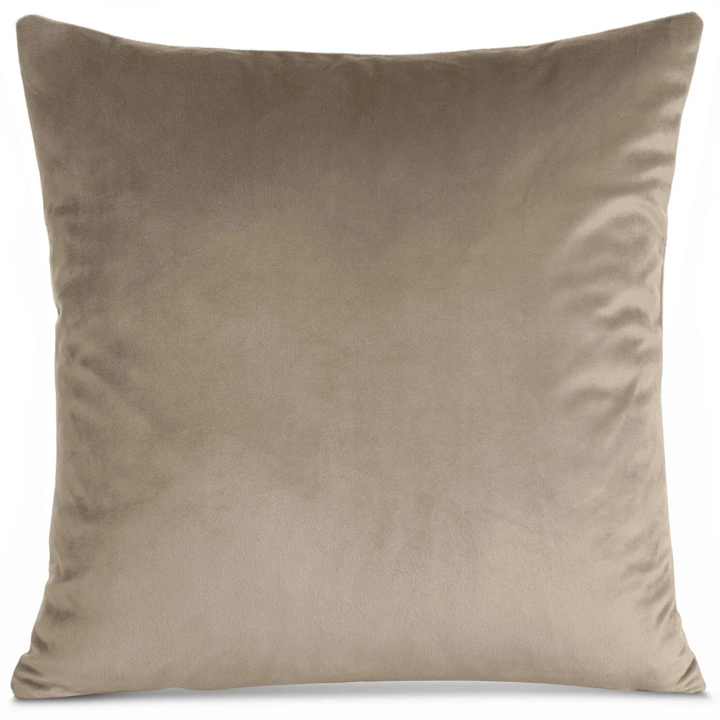 DEKORAČNÁ OBLIEČKA NA VANKÚŠ GAJA1 45X45 CM TMAVOBÉŽOVÁ