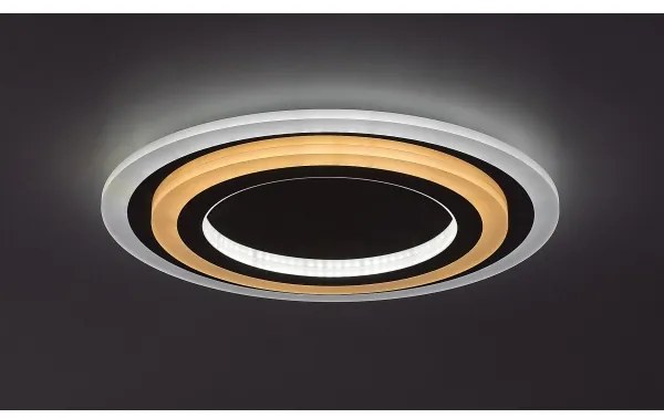 Rabalux 71315 - LED stmievateľné stropné svietidlo TANELI 56W/230V 3000/4000/6000K chróm + diaľkový ovládač