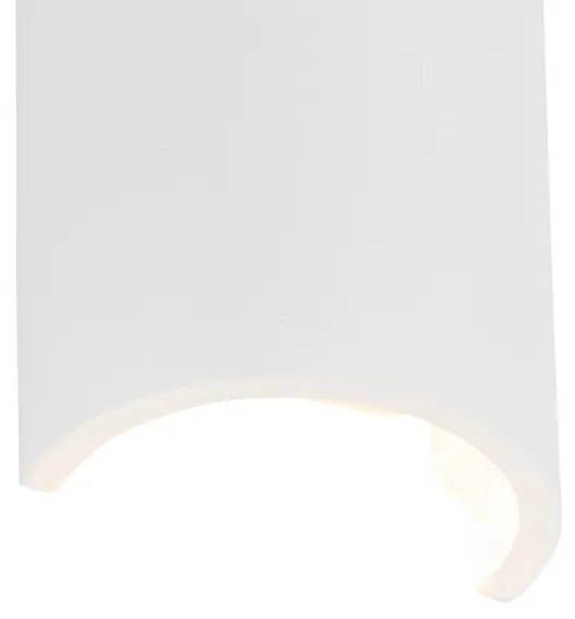 Moderná nástenná lampa biela - Colja Novo