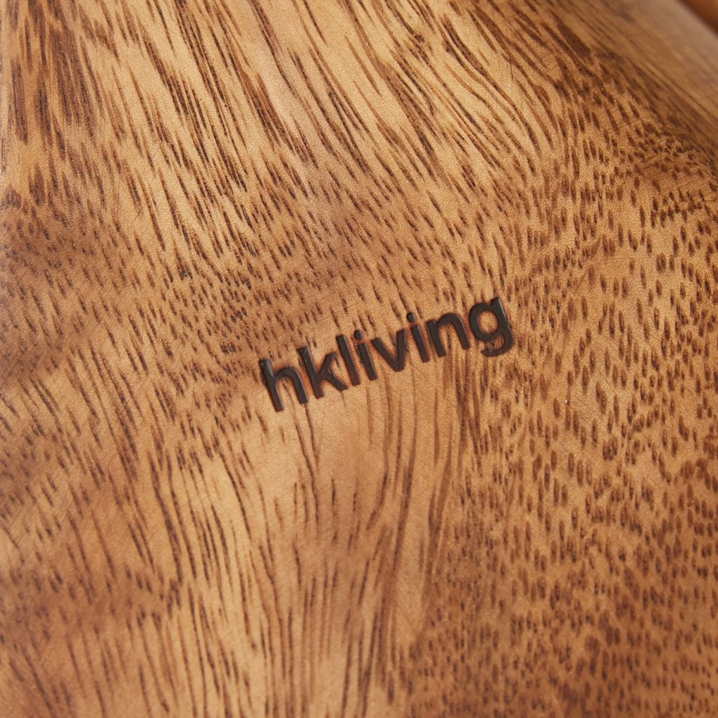 HK living Drevená miska Pear Acacia Large