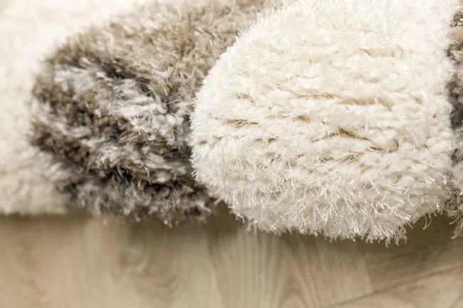 Koberec Shaggy California Y529G béžový / hnedý