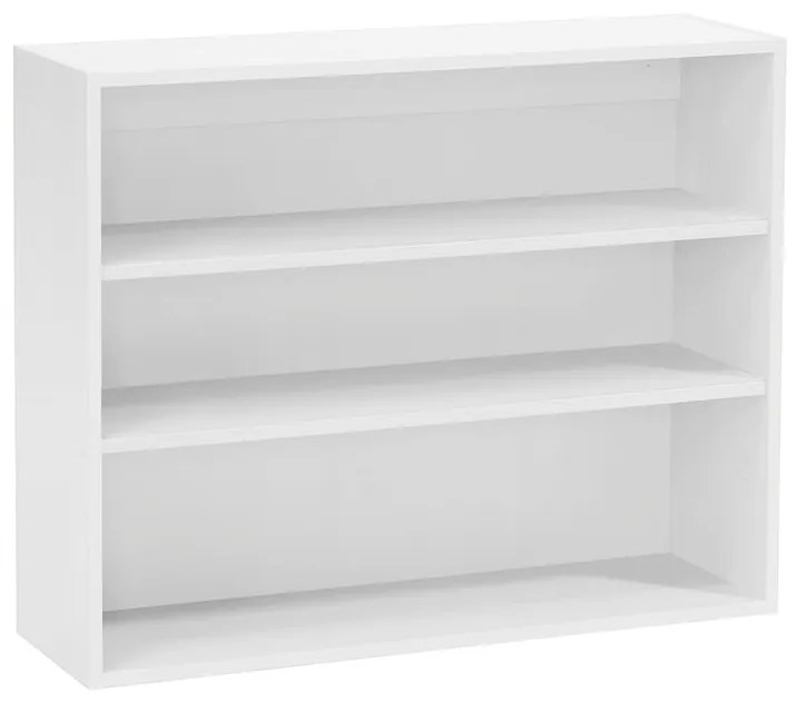 Nástenná knižnica THEO, 800x1000x300 mm, biela