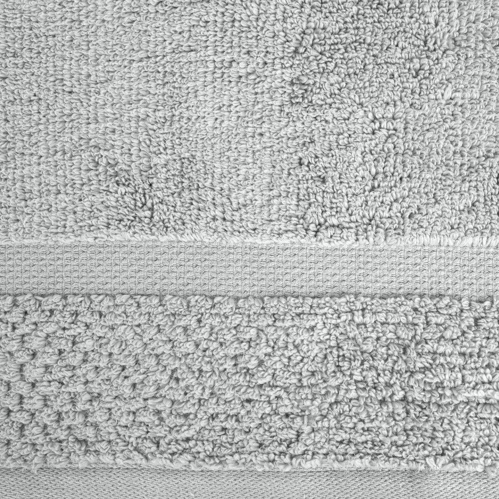 BAVLNENÝ UTERÁK SADA 3KS 70X140 CM STRIEBORNÁ