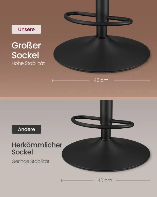 Set dvoch barových stoličiek LJB097K01