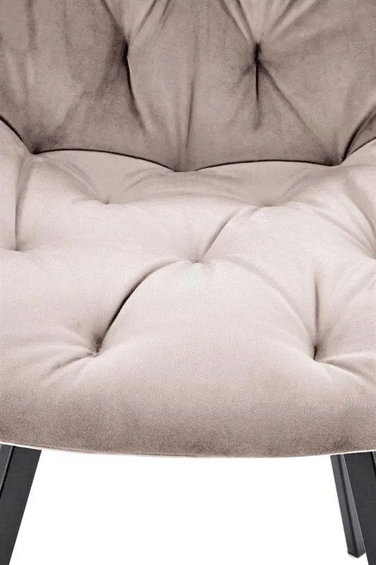 OTOČNÁ JEDÁLENSKÁ STOLIČKA TIARA BÉŽOVÁ