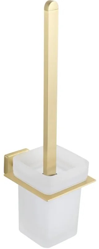 Mexen Arno, závesná toaletná kefa, zlatá matná, 7020750-55