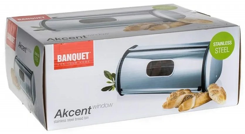 Banquet Nehrdzavejúci chlebník AKCENT W, 43,5 cm, L