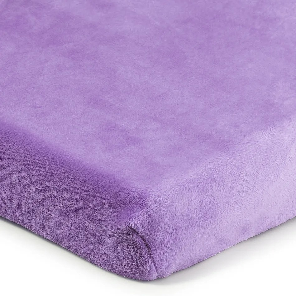 4Home prestieradlo mikroflanel svetlofialová, 160 x 200 cm