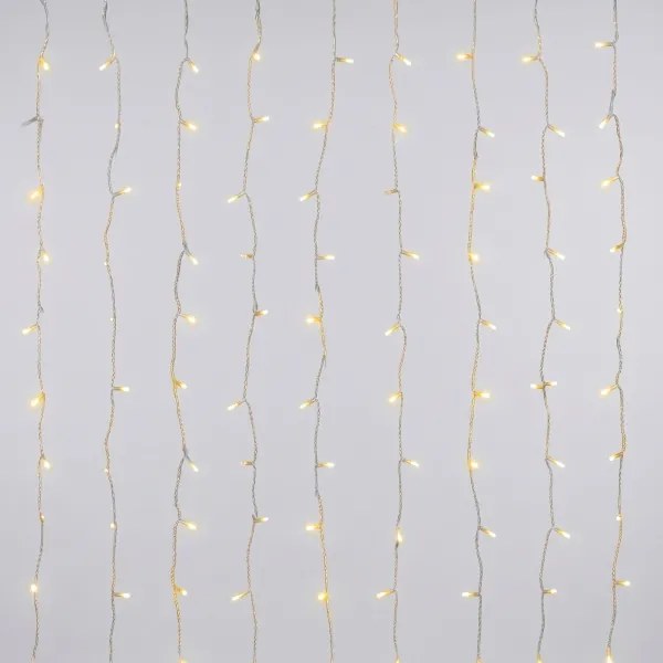 Aigostar - LED Vonkajší vianočný reťaz 372xLED/8 funkcií 3xAA 6x1,2m IP44 teplá biela