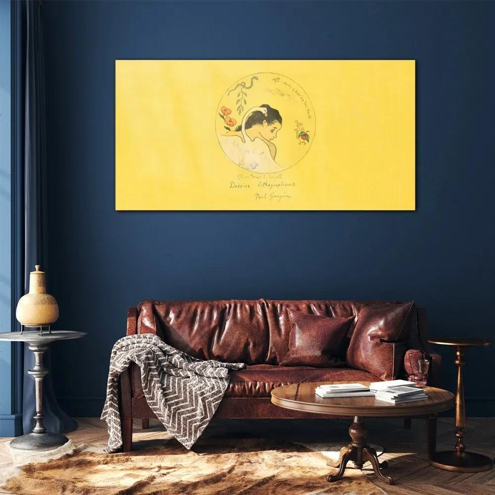 Sklenený obraz Led gauguin