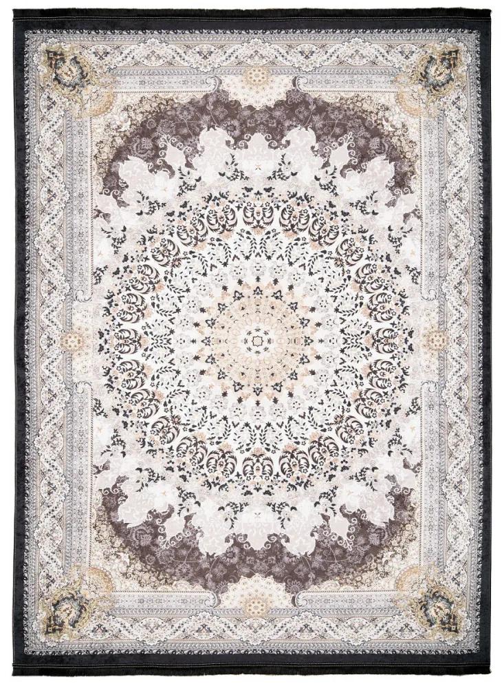 Kusový koberec Even hnedý 120x170cm