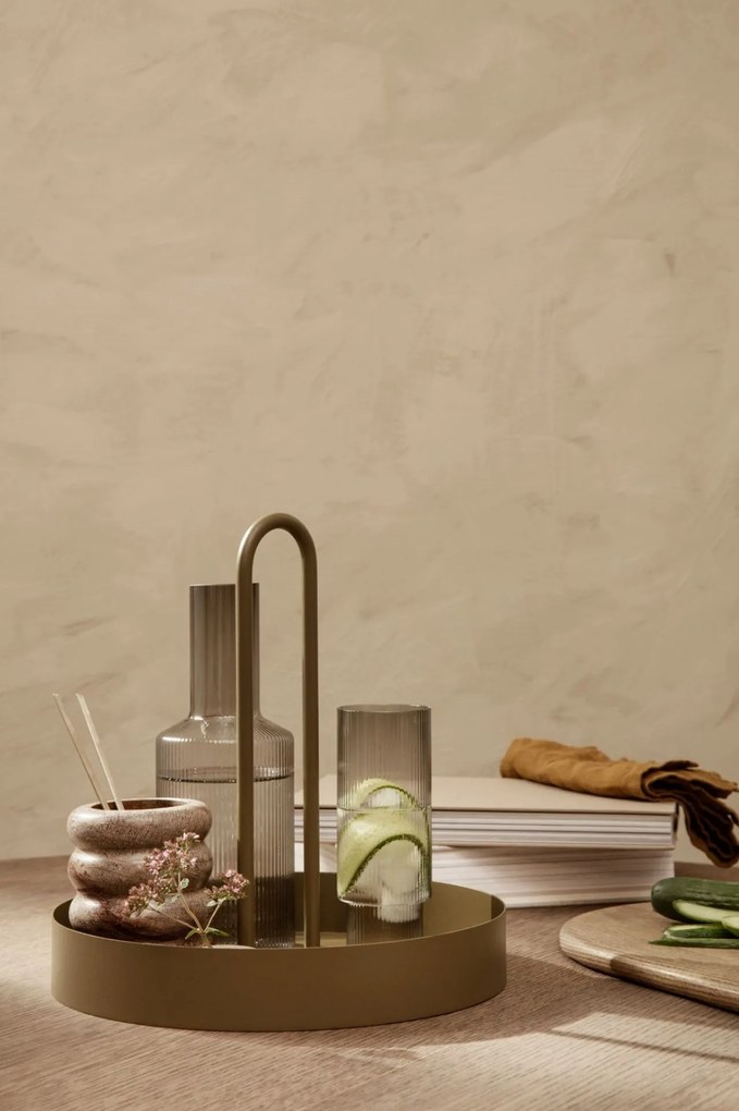 ferm LIVING Karafa na vodu RIPPLE 1 l