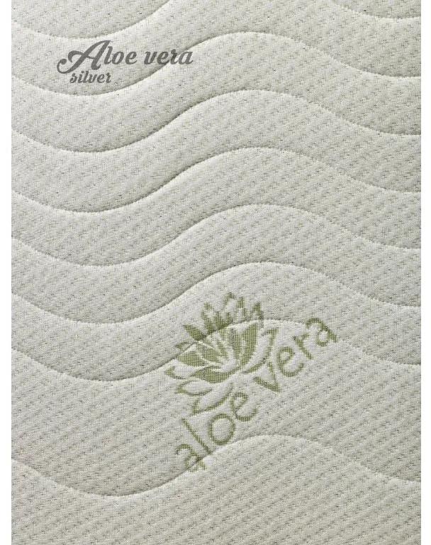 TEXPOL Ortopedický luxusný matrac EXCELENT (AKCIA) Rozmer: 200x180, Poťahová látka: Aloe Vera Silver