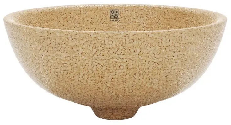 Umývadlo Soft40, béžové natural / na dosku