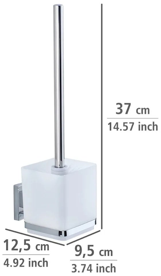 Držiak na toaletnú kefu bez nutnosti vŕtania Wenko Vacuum-Loc, až 33g