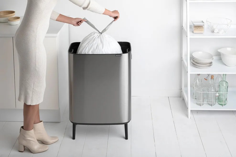 Brabantia BO Touch Bin 60L HI matná oceľ otiskuvzdorná