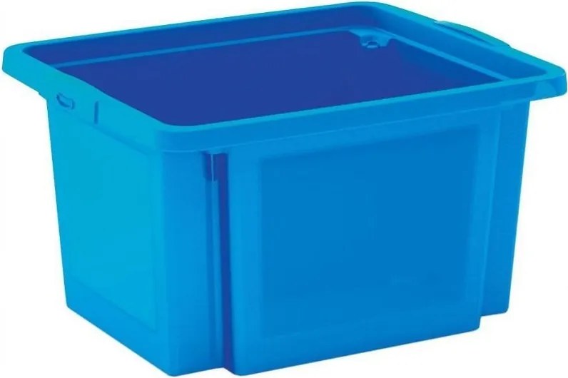 KIS Úložná krabica H BOX S 23 l, modrá
