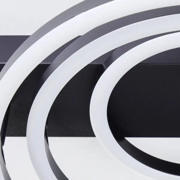 Brilliant - LED stmievateľné stropné svietidlo PEDLEY LED/36W/230V čierna