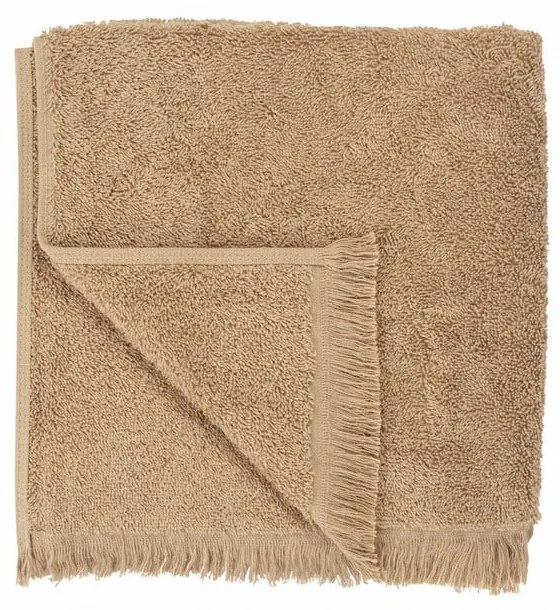 Svetlohnedý bavlnený uterák 50x100 cm FRINO - Blomus