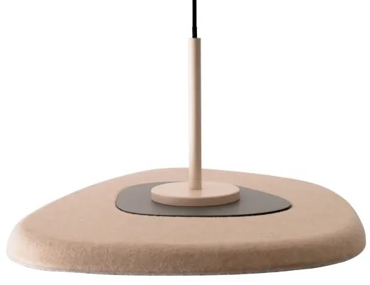 MAXLIGHT P0561 - LED Luster na lanku DEUX LED/5W/230V béžová/šedá