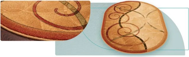 Koberec Agnella Isfahan Selma Sahara ovál