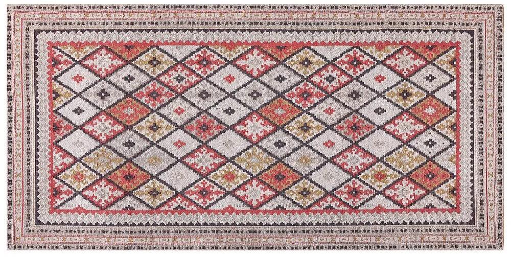 Bavlnený koberec 80 x 150 cm viacfarebný ANADAG Beliani