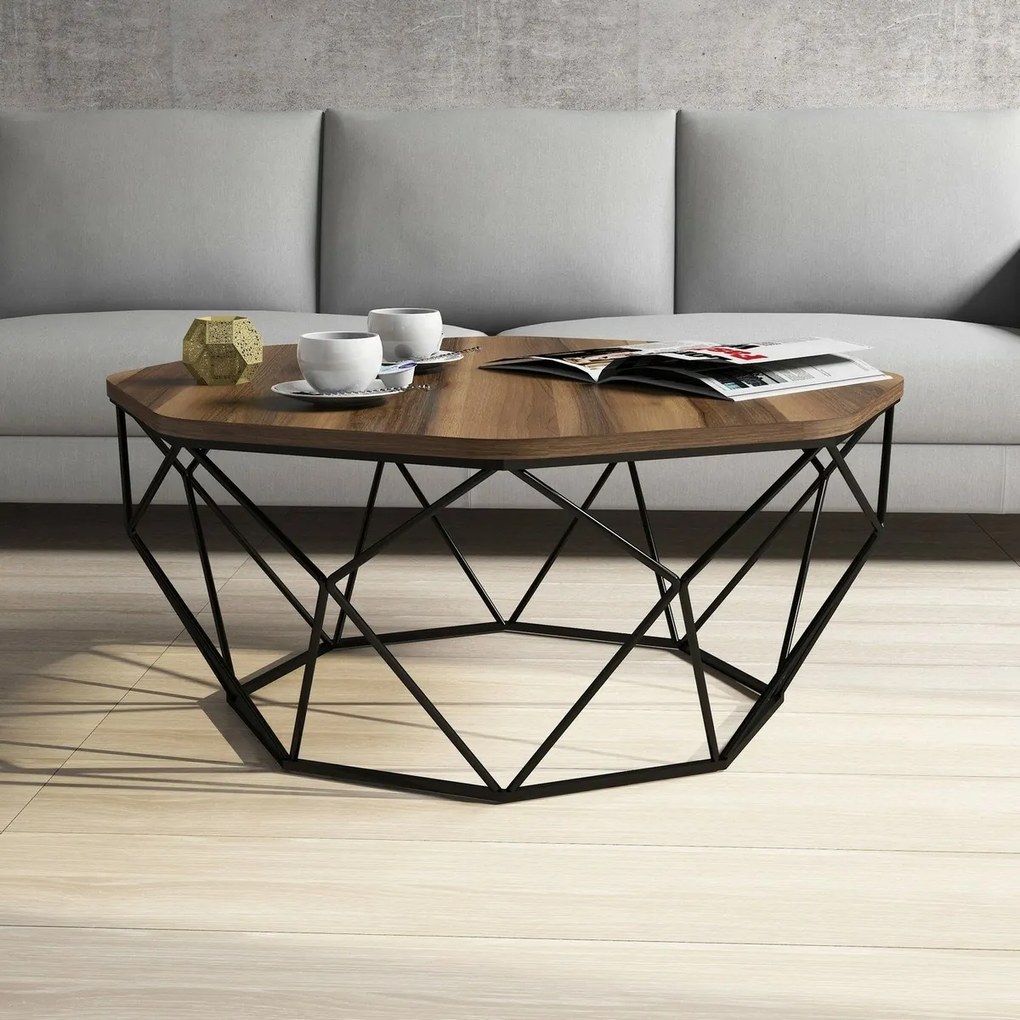 Konferenčný stolík Diamond Walnut