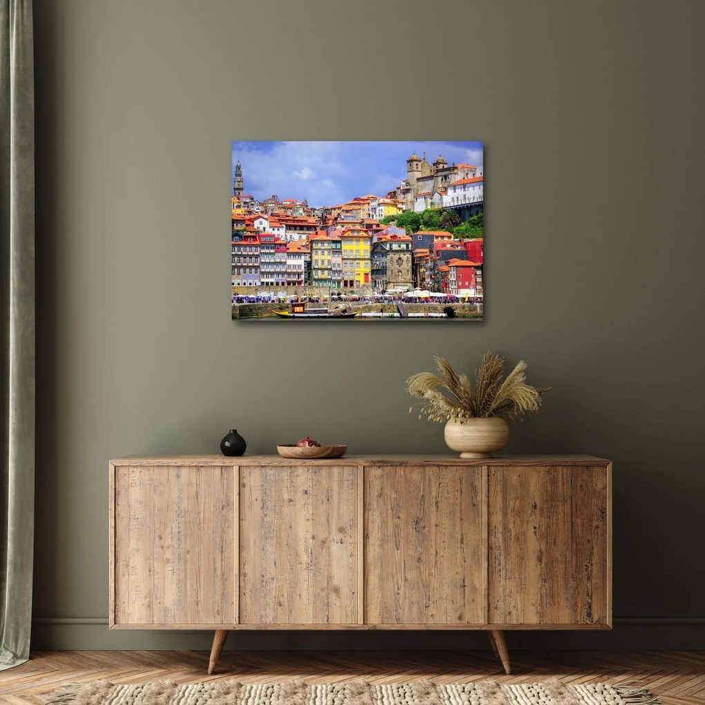 Obraz - Ribeira, Portugalsko (70x50 cm)