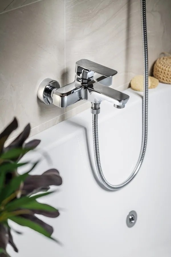 Sapho Sapho, SPY podomietková sprchová súprava s pákovou batériou, 2 výstupy, čierna matná, PY42/15-03