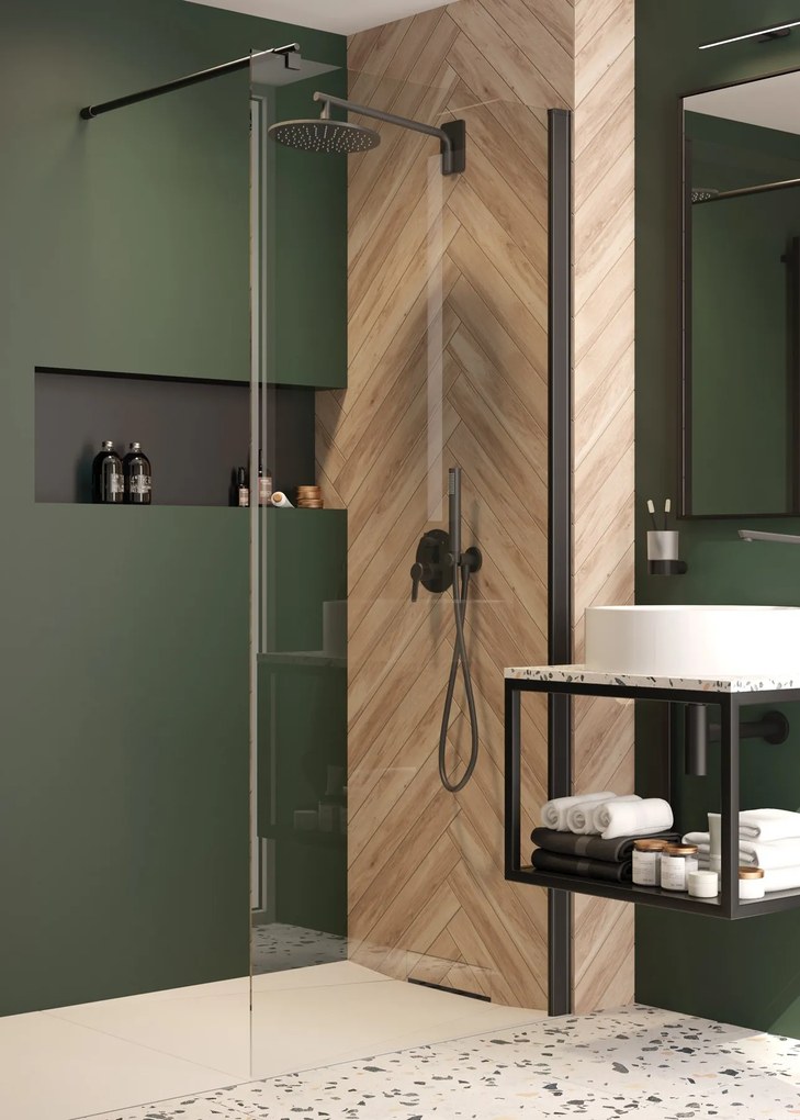 Deante Sprchová zastena Walk-In Kerria Plus 100 cm - KTS N30P - bez vaničky