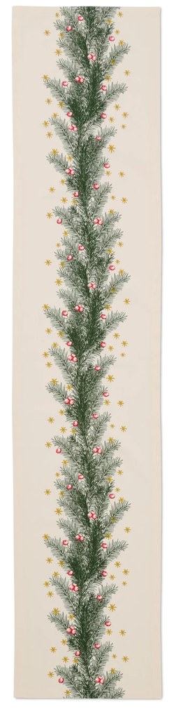 Behúň na stôl, vianočná potlač