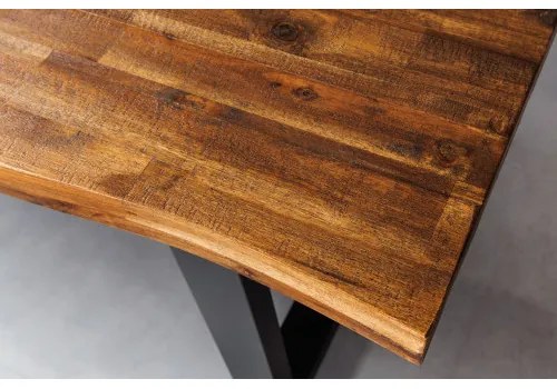 Jedálenský stôl 42047 180x90cm Masív drevo Acacia  - Komfort-nábytok
