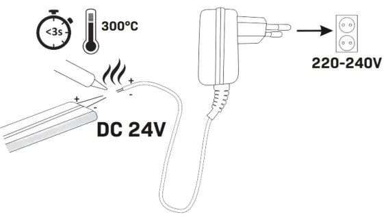 LED Pásik NEON 5m LED/30W/24V zelená IP65